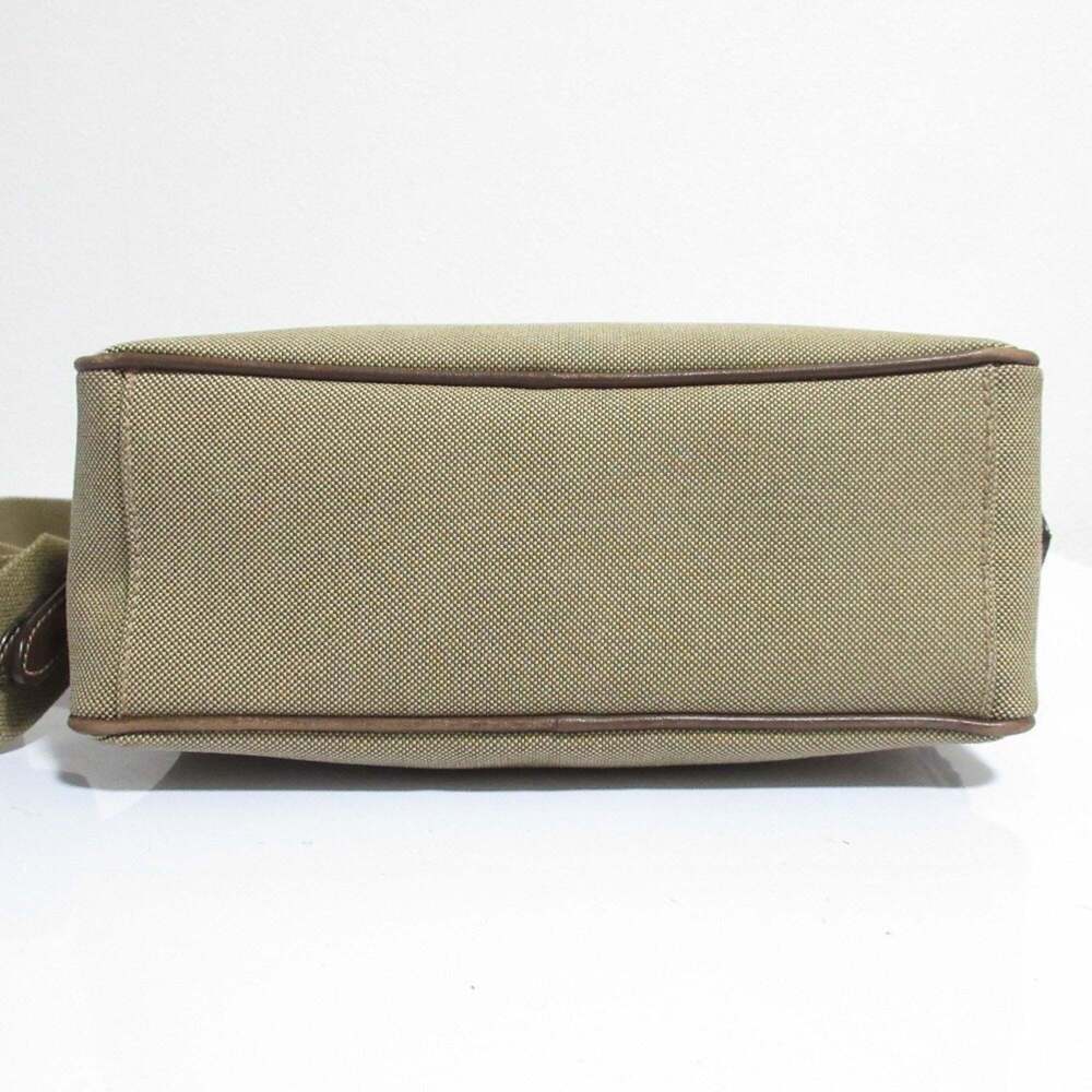 PRADA Cream Canvas Shoulder Bag - Picture 5 of 16
